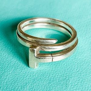 Tiffany & Co Tiffany T Square Wrap Ring Size 8